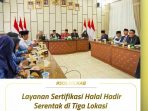 Layanan Sertifikasi Halal Hadir Serentak di Tiga Lokasi CFD Solok Selatan