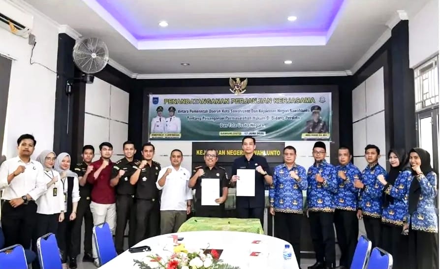 Pemerintah Kota Sawahlunto dan Kejari Perkuat Sinergi Penanganan Masalah Hukum