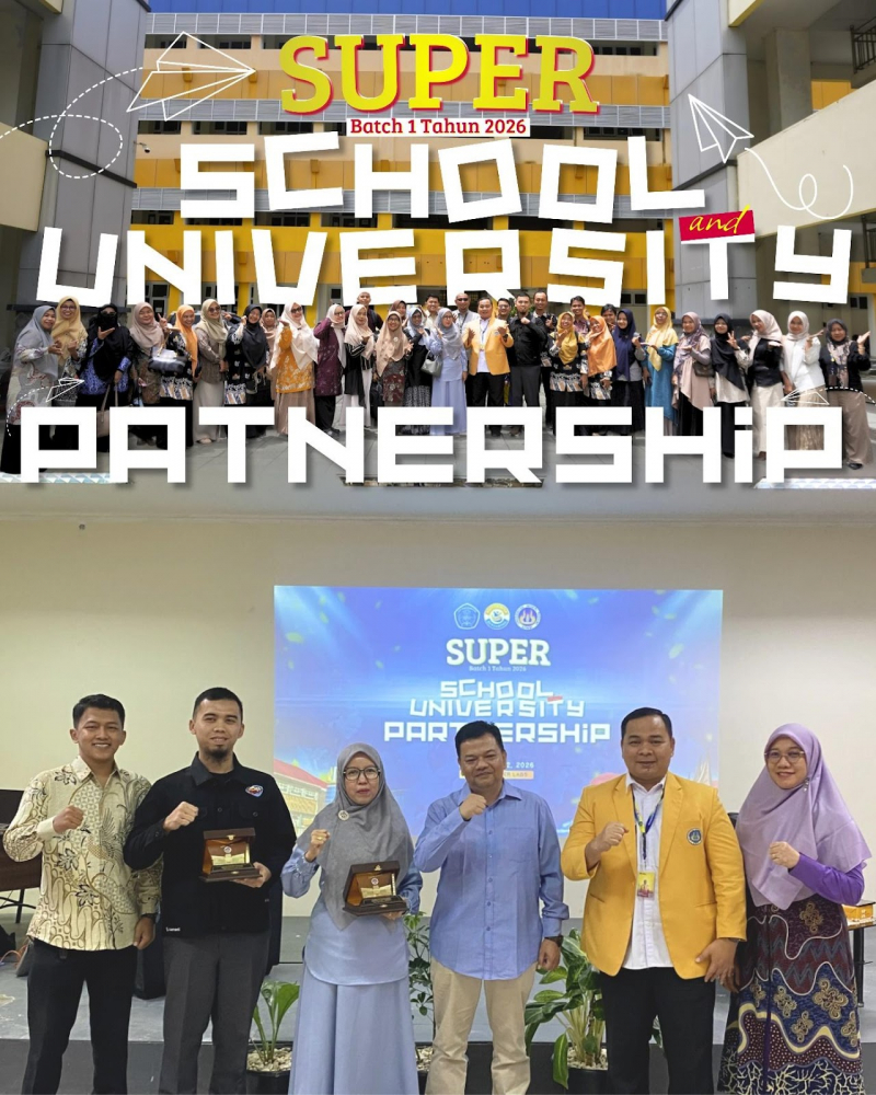 Universitas Negeri Padang Luncurkan Program SUPER (School and University Partnership) Kolaborasi Kampus dan Sekolah untuk Pendidikan Berkualitas (SDGs4)