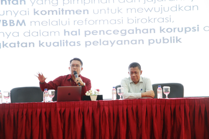 Universitas Negeri Padang Matangkan Zona Integritas Gelar Best Practices dan Pendampingan