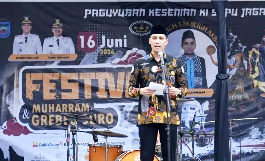 Wali Kota Riyanda Putra Buka Festival Muharram Grebeg Suro