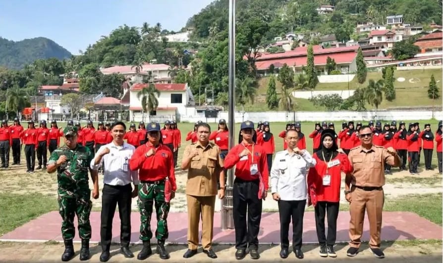 67 Anggota Paskibra Sawahlunto Mulai Digembleng, Siap Bertugas pada HUT RI ke-81
