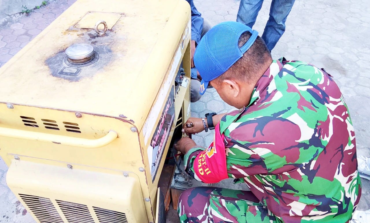 Aksi Cepat Satgas TMMD ke-129 Kodim 0813 Bojonegoro, Ketika 'Mesin Penggerak' Tak Boleh Padam di Kesongo
