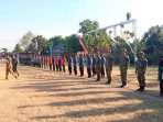 Jelang Pembukaan TMMD 129 di Kesongo, Kodim 0813 Bojonegoro Gelar Gladi Upacara