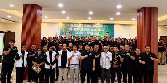 KORMI Sumatera Utara Resmi Lantik Pengurus Se-Kepulauan Nias