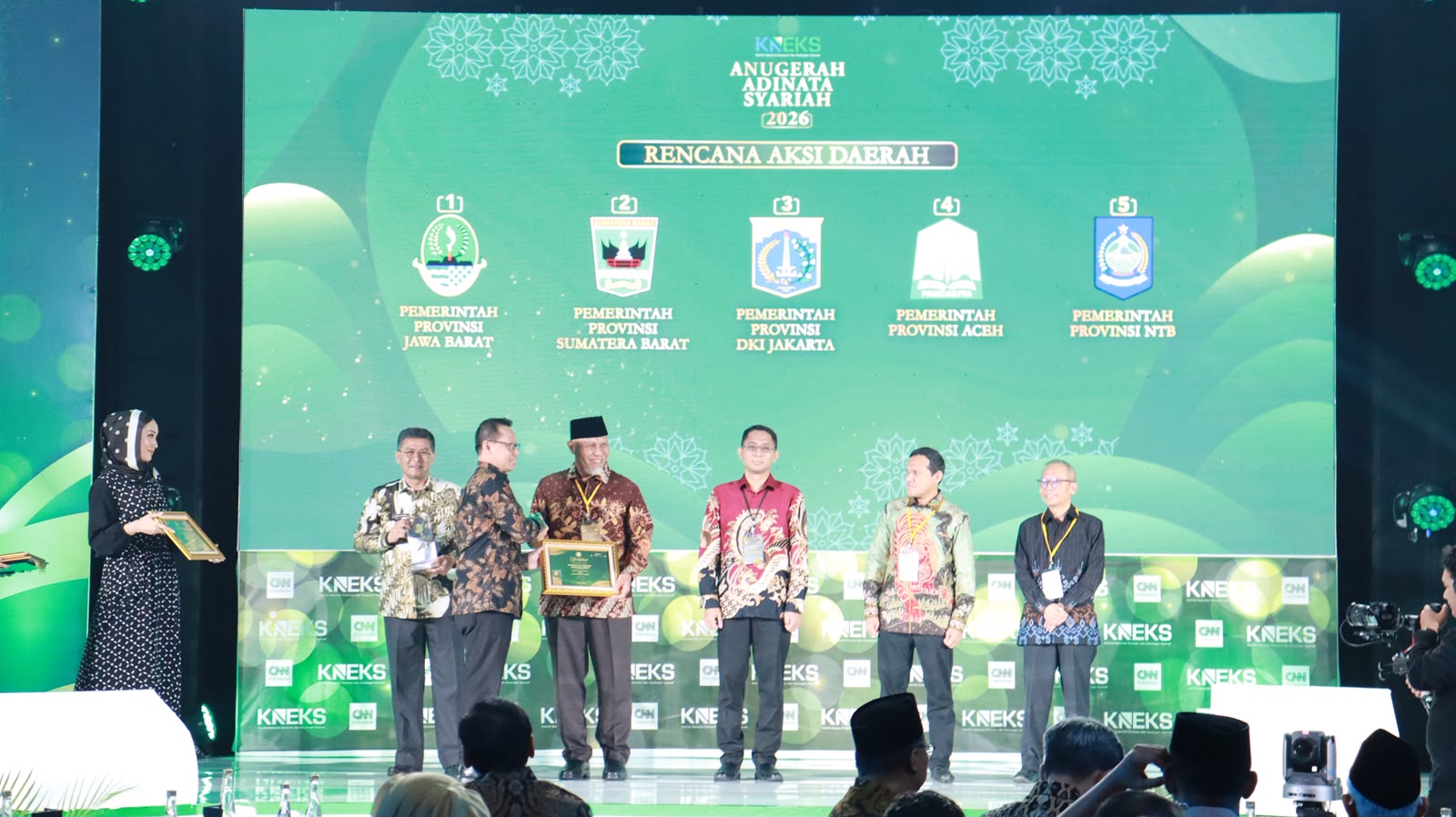 Konsisten Kembangkan Ekonomi Syariah, Sumatera Barat Kembali Torehkan Prestasi Nasional pada Ajang Adinata Syariah 2026
