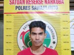 Polres Sawahlunto Tangkap Sopir Diduga Miliki Sabu di Talawi, Satu Paket Diamankan