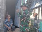 Refelksikan Semangat Kemanunggalan TNI-Rakyat, Satgas TMMD ke-129 Kodim 0813 Bojonegoro Sambangi Warga Penerima Manfaat Program