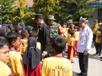 Sapa Hangat Satgas TMMD 129 Bojonegoro Tahun 2026, Siswa SDN Kesongo Antusias Sambut Personel TNI