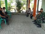 Satgas TMMD ke-129 Bojonegoro Ramah Tamah Bersama Pemdes Kesongo Perkuat Kebersamaan