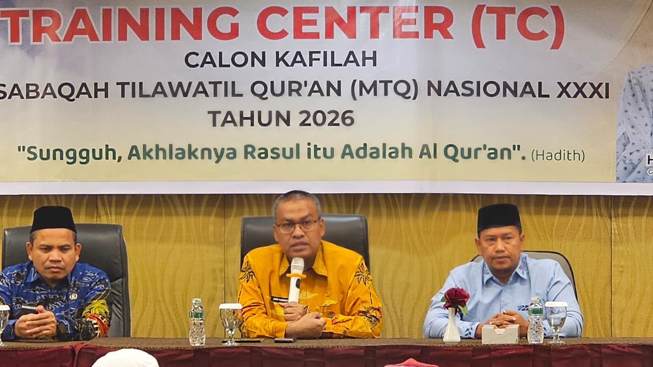 Sekda Arry Yuswandi Optimistis Sumatera Barat Tembus 10 Besar MTQ Nasional, Targetkan Raih Posisi 5 Besar