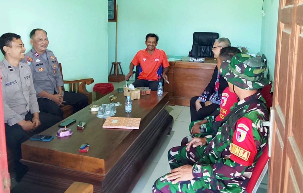 Silaturahmi Hangat Satgas TMMD 129 Kodim 0813 Bojonegoro Sukses Bangun Kedekatan Dengan Masyarakat