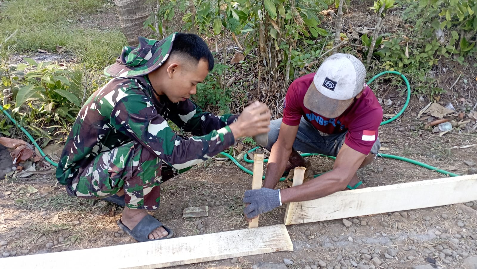 TMMD Reguler ke-129 Kodim 0714 Salatiga, Langkah Nyata, Rumah Impian Warga Mulai Terwujud