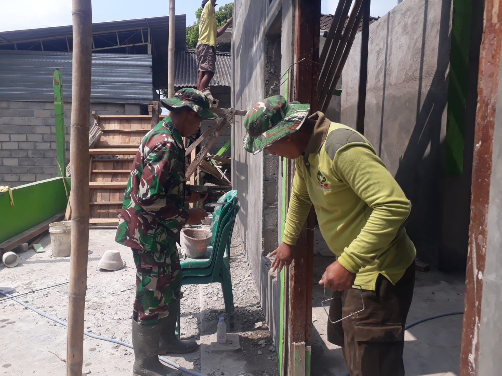 TMMD Reguler ke-129 Kodim 0714 Salatiga, Progres Pembangunan RTLH Capai 40 Persen, Satgas Bersama Warga Terus Percepat Pekerjaan