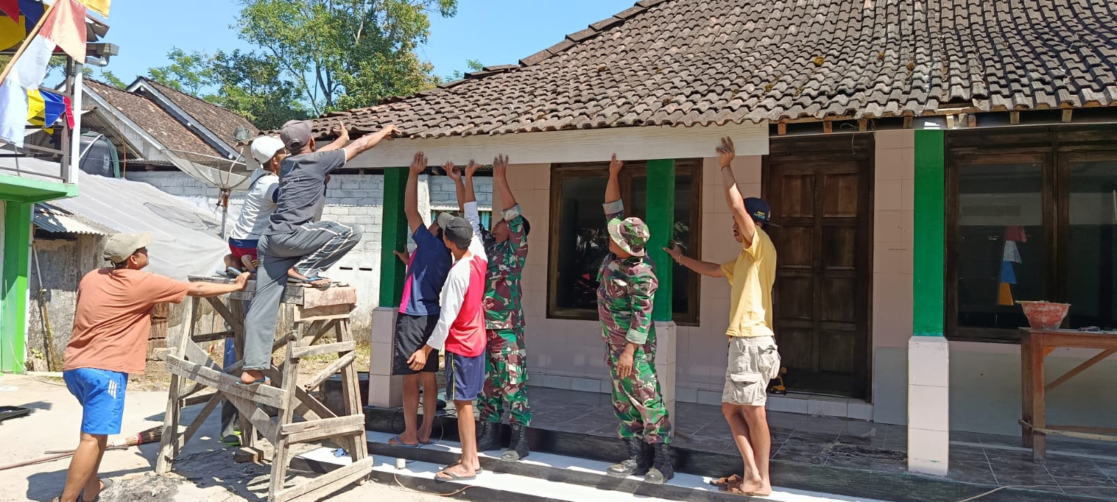 TMMD Reguler ke-129 Kodim 0714 Salatiga, Sentuhan Akhir Menuju Kesempurnaan di Desa Cukil