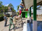 TMMD Reguler ke-129 Kodim 0714 Salatiga, Sentuhan Lisplank Penuh Kebersamaan TMMD Reguler ke-129 Kodim 0714 Salatiga, Sentuhan Lisplank Penuh Kebersamaan