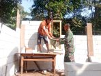 TMMD Reguler ke-129 Kodim 0714 Salatiga, TNI dan Warga Kebut Pembangunan RTLH di Dusun Dlisem