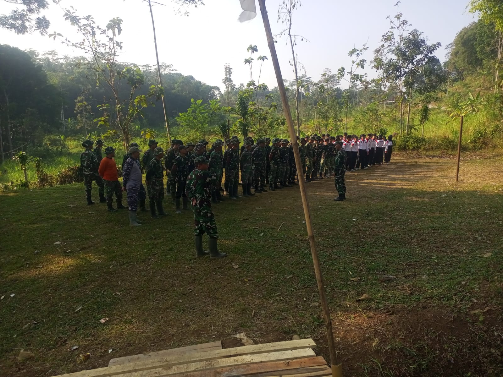 TMMD Reguler ke-129 Kodim 0714 Salatiga, Tekad Mengabdi Satgas dan Paskibraka Perkuat Sinergi untuk Rakyat