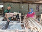 TMMD Reguler ke-129 Kodim 0714 Salatiga, Viral...!!! Limbah disulap jadi OMSET di Desa Cukil