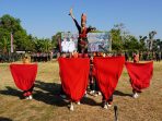 Tari Api Kayangan Bikin Pembukaan TMMD 129 Tahun 2026 Bojonegoro Spektakuler