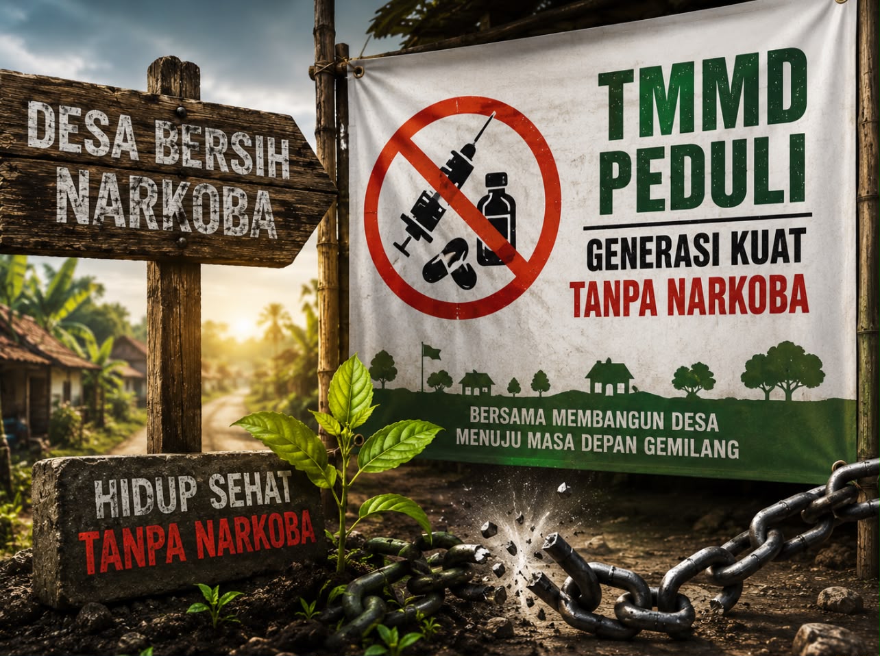 Tekad Desa Cukil Perangi Kenakalan Remaja dan Bahaya Narkoba