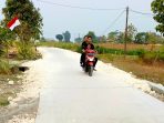 Akses Mulus, Ekonomi Terakselerasi, Jalan Cor Beton TMMD ke-129 Kodim 0813 Bojonegoro di Kedungpandan Tuntas 100 Persen