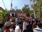 Antusias Warga Desa Cukil Sambut Peresmian Jalan Betonisasi Satgas TMMD Reguler ke-129 Kodim 0714 Salatiga
