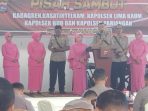 Beberapa Pejabat, Kapolsek Sertijab di Polres Tanah Datar Beberapa Pejabat, Kapolsek Sertijab di Polres Tanah Datar