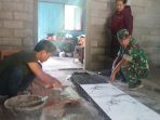 Berkah TMMD Reguler ke-129 Kodim 0714 Salatiga, Senyum Bahagia Bu Jumirah, Rumah Kini Berlantai Keramik