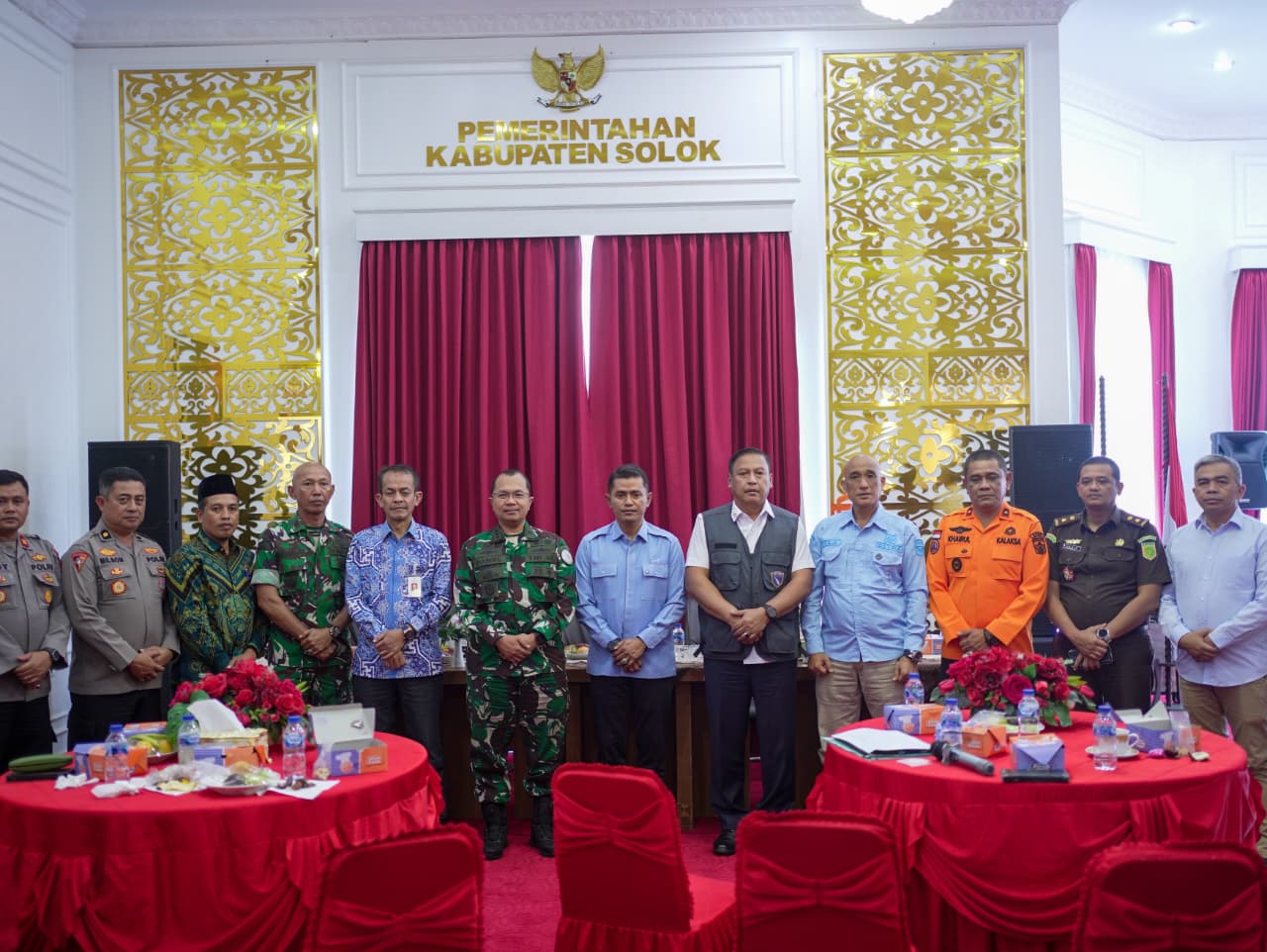 Bupati Solok Jon Firman Pandu Sambut Kunjungan Kaposko Nasional Satgas PRR, Perkuat Sinergi Penanganan dan Pemulihan Pascabencana