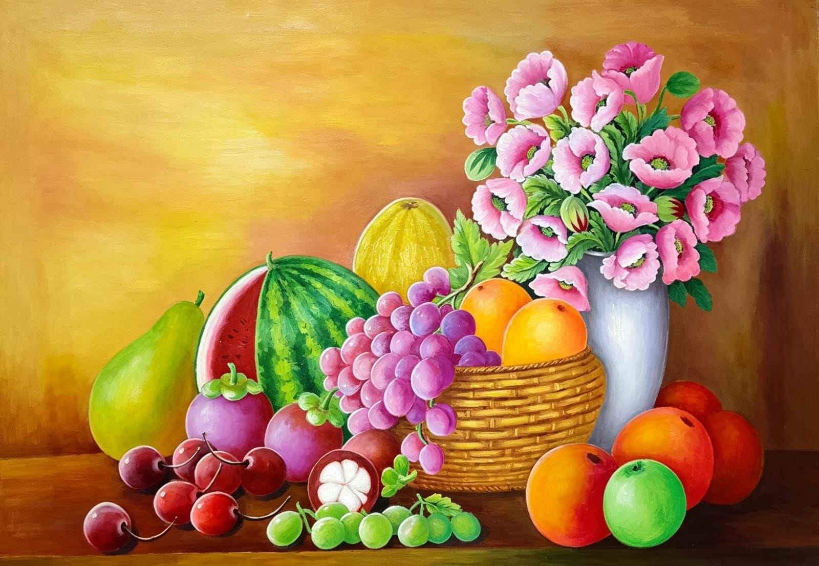 Karya Rohani Yosuf, buah di Meja Makan