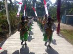 Kesenian Tradisional Semarakkan Peresmian Jalan Hasil TMMD Reguler ke-129 Kodim 0714 Salatiga