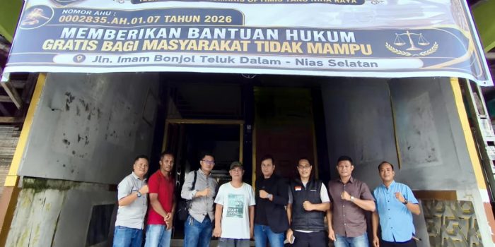 LBH TOHO-TNR Siap 'Perang Hukum' Lawan Status Tersangka Asril Gea di Polres Nias Selatan