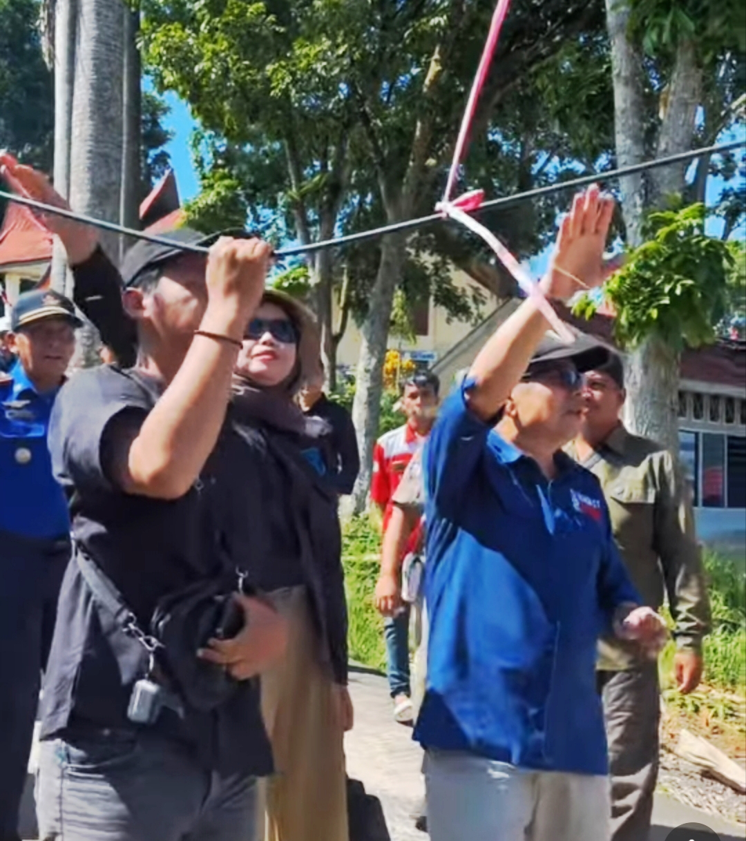 Pemerintah Kota Sawahlunto Tertibkan Kabel Utilitas Tahap II Ciptakan Wajah Kota yang Rapi dan Estetik