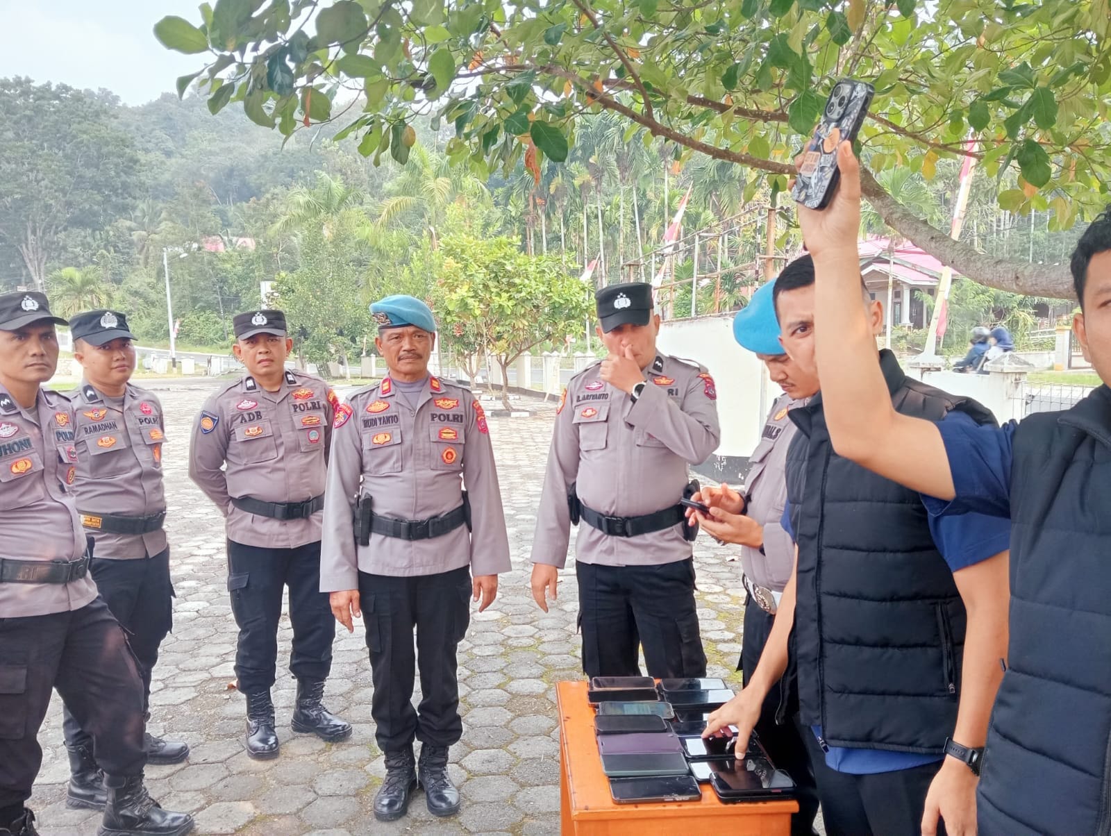 Polda Sumbar Gelar Gaktibplin, Personel Polres Sawahlunto Nihil Terindikasi Judol dan Pinjol