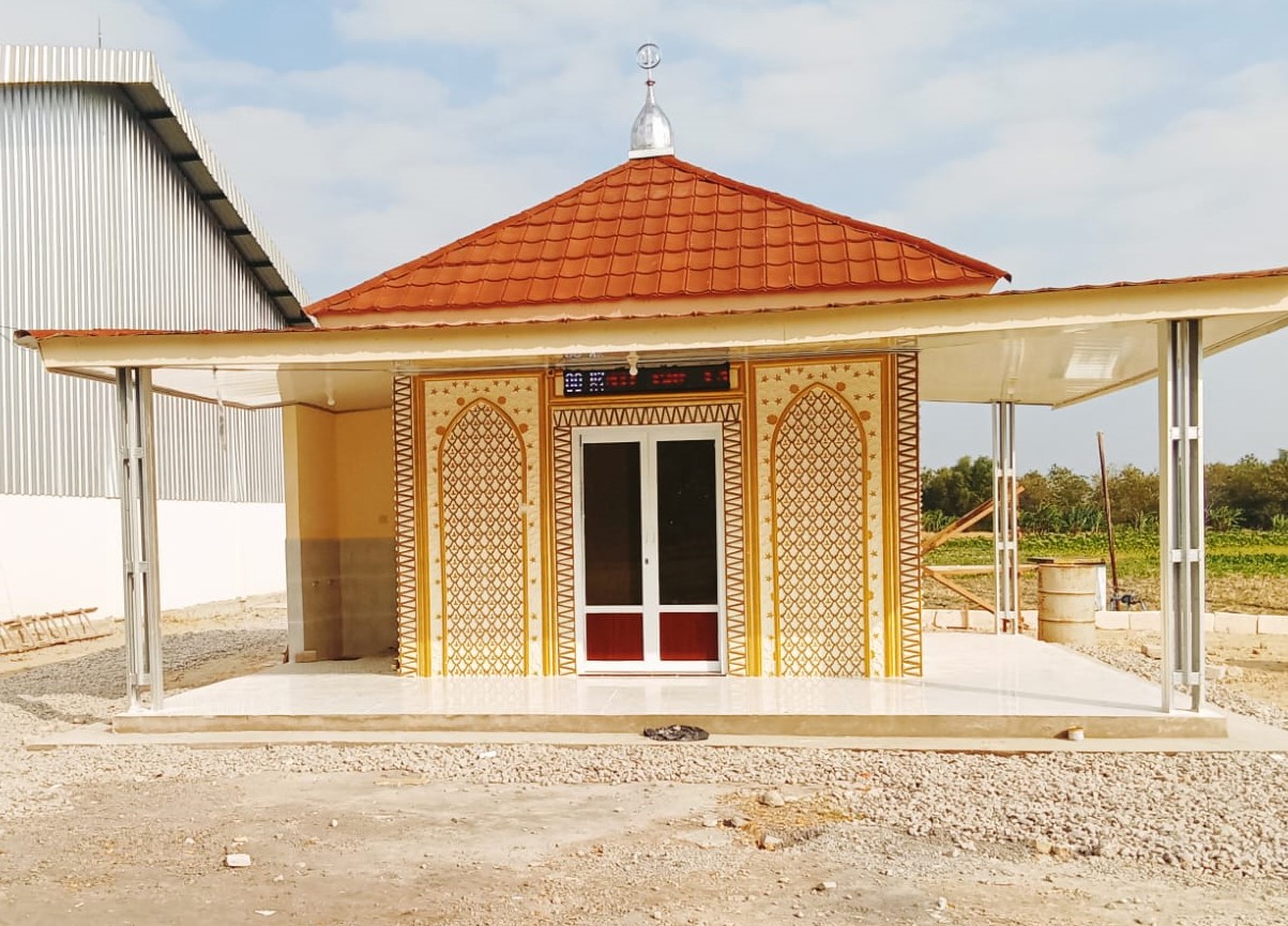 Rampung 100 Persen! Musholla Rest Area Kesongo Hasil Over Prestasi TMMD ke-129 Kodim 0813 Bojonegoro Kini Siap Digunakan