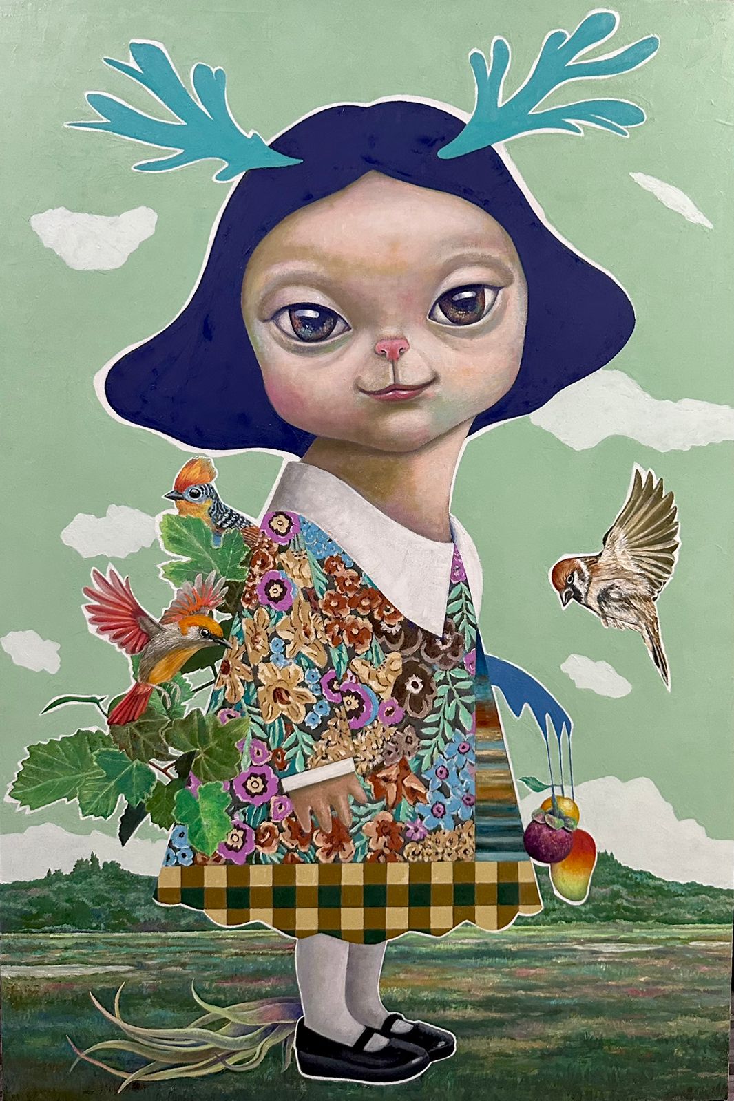 Riki Antoni, Beneficial Ranger, 150x100cm, cat Minyak, 2026