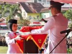 Riyanda Putra Pimpin Upacara HUT ke-81 Republik Indonesia di Lapangan Ombilin