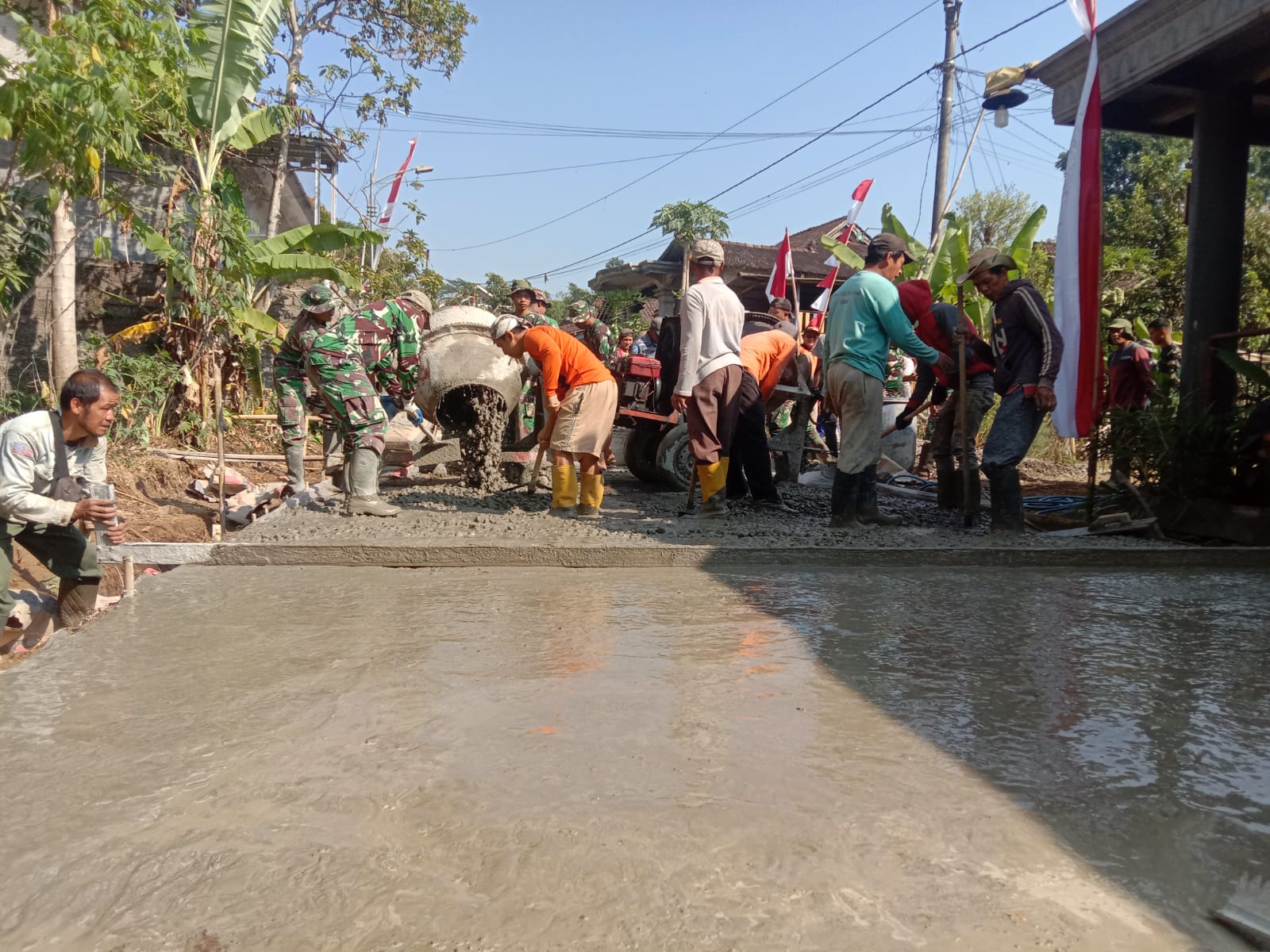Satgas TMMD ke-129 Kodim 0714 Salatiga Siap Tinggalkan Desa Cukil dengan Sejuta Kenangan