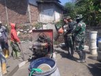Semangat TMMD Reguler ke-129 Kodim 0714 Salatiga Tak Surut di Hari ke-21 pengecoran jalan di Desa Cukil