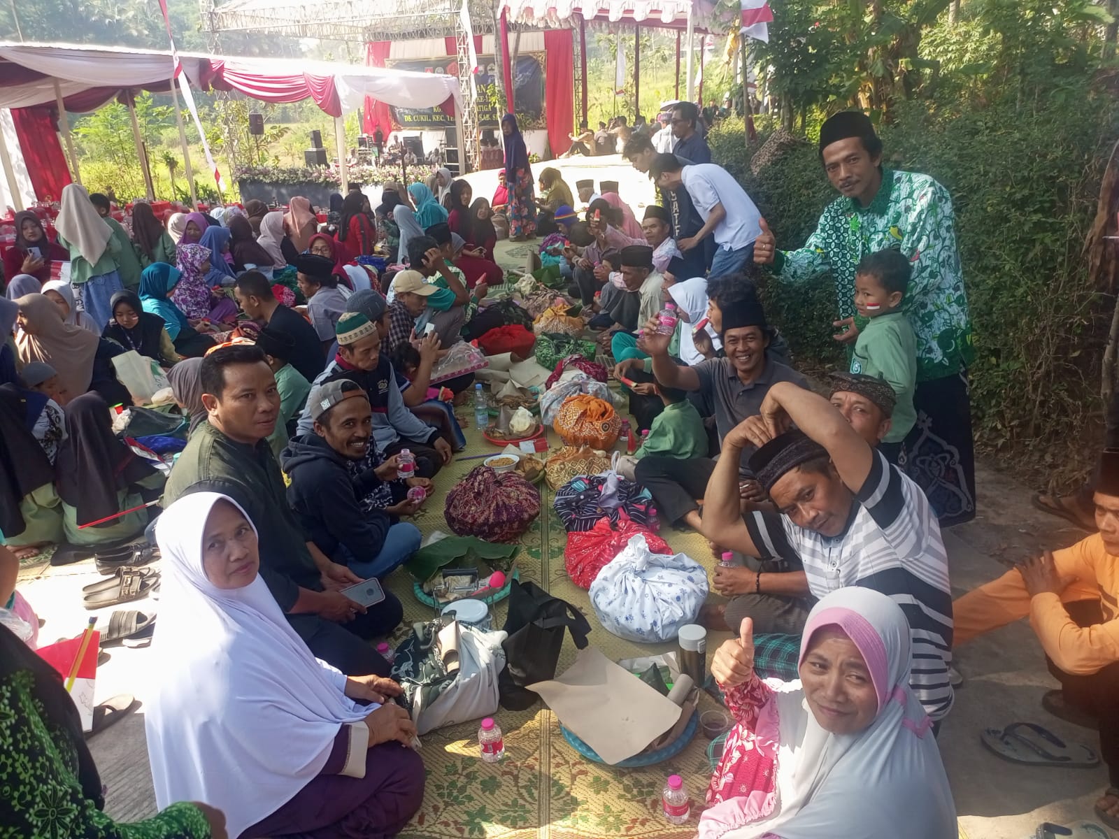 Semarak Campursari Meriahkan Penutupan TMMD Reguler ke-129 Kodim 0714 Salatiga, Kebersamaan TNI dan Warga Semakin Hangat