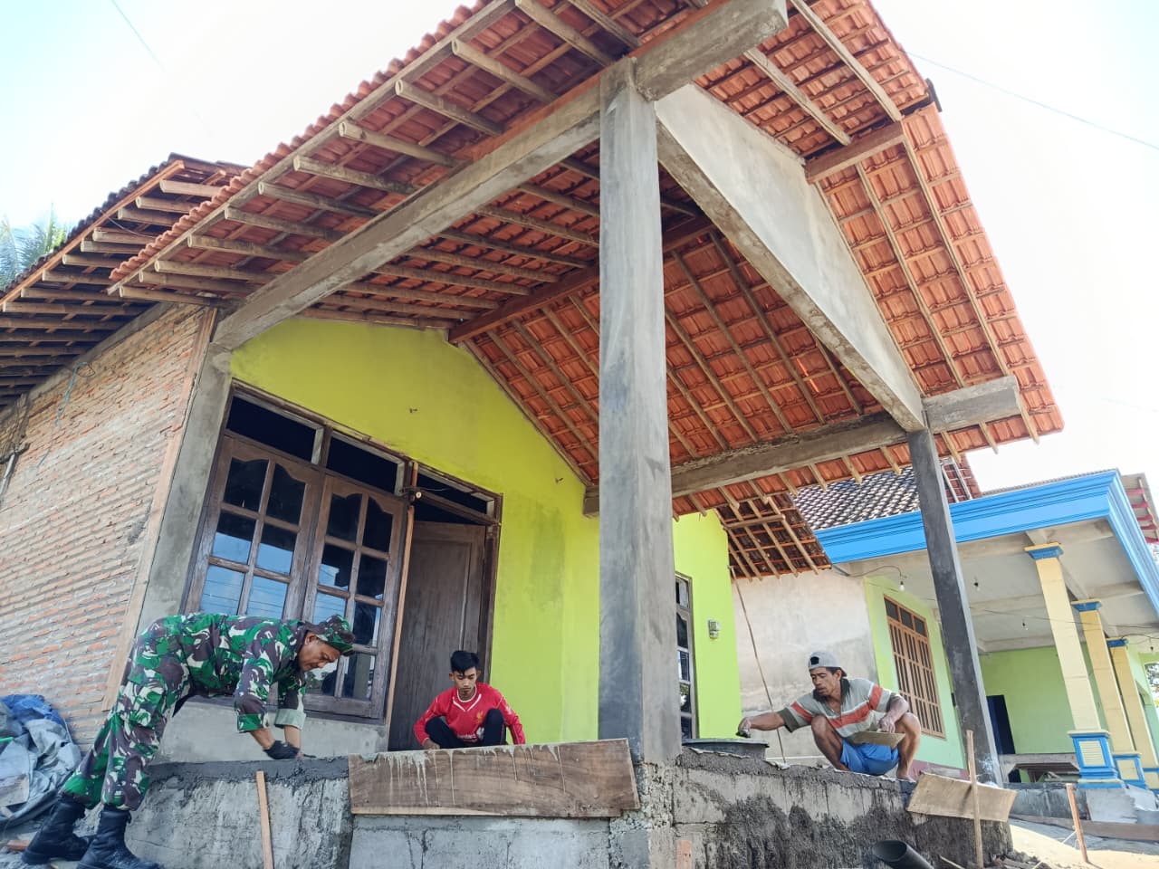 TMMD Reguler ke-129 Kodim 0714 Salatiga, Bersama Menghampar Harapan Demi Kehidupan yang Lebih Baik.