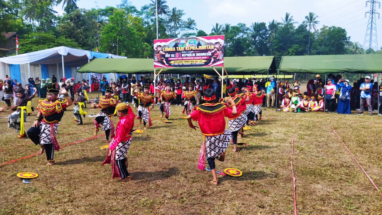 TMMD Reguler ke-129 Kodim 0714 Salatiga, Derap Langkah Satria Cilik Desa Cukil