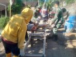 TMMD Reguler ke-129 Kodim 0714 Salatiga, Di Antara Deru Mesin Bekerja dan Sebuah Gerobak Tua