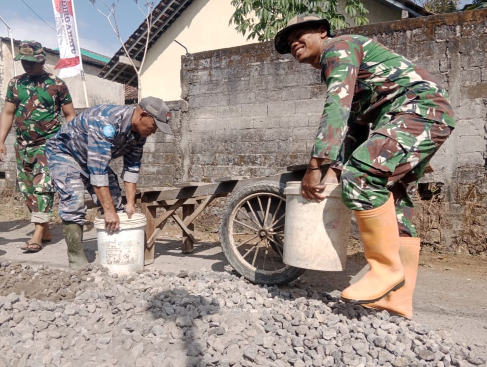 TMMD Reguler ke-129 Kodim 0714 Salatiga, Di Tengah Desa IDT, Satgas TMMD Sulap RTLH Menjadi Hunian Indah