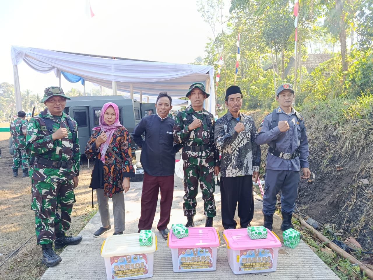 TMMD Reguler ke-129 Kodim 0714 Salatiga, Jejak Bakti, Senyum Warga Cukil