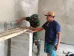 TMMD Reguler ke-129 Kodim 0714 Salatiga, Kenyamanan Tempat Menentukan Keamanan, Anggota Satgas Rehab Pos Kamling.