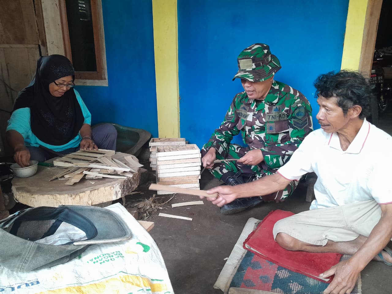 TMMD Reguler ke-129 Kodim 0714 Salatiga, Kreativitas Keluarga Menjadi Kunci Menghadapi Tantangan Ekonomi