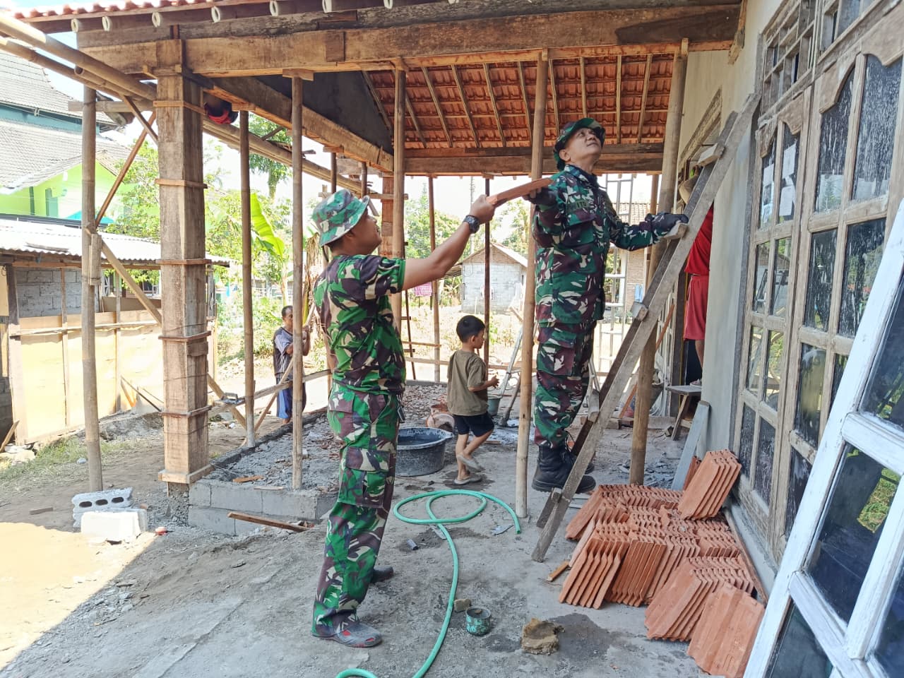 TMMD Reguler ke-129 Kodim 0714 Salatiga, Menutup Langit Banjari.