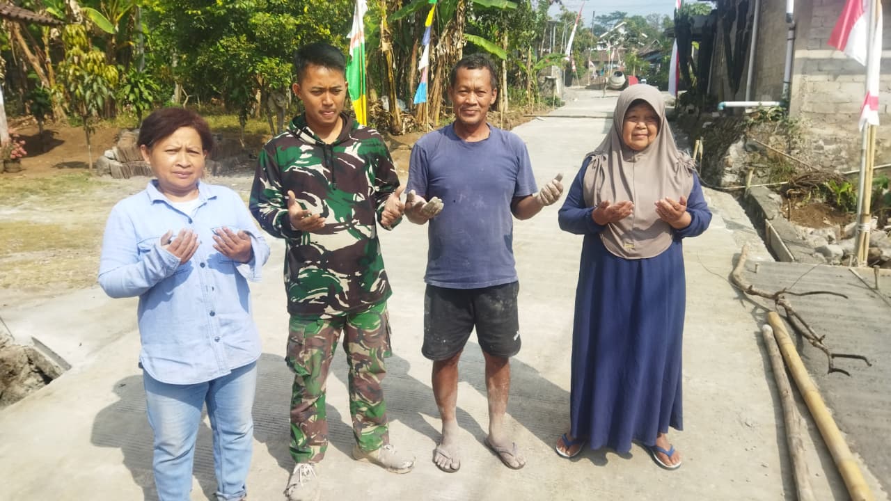 TMMD Reguler ke-129 Kodim 0714 Salatiga, Senyum Mulus Akses Baru